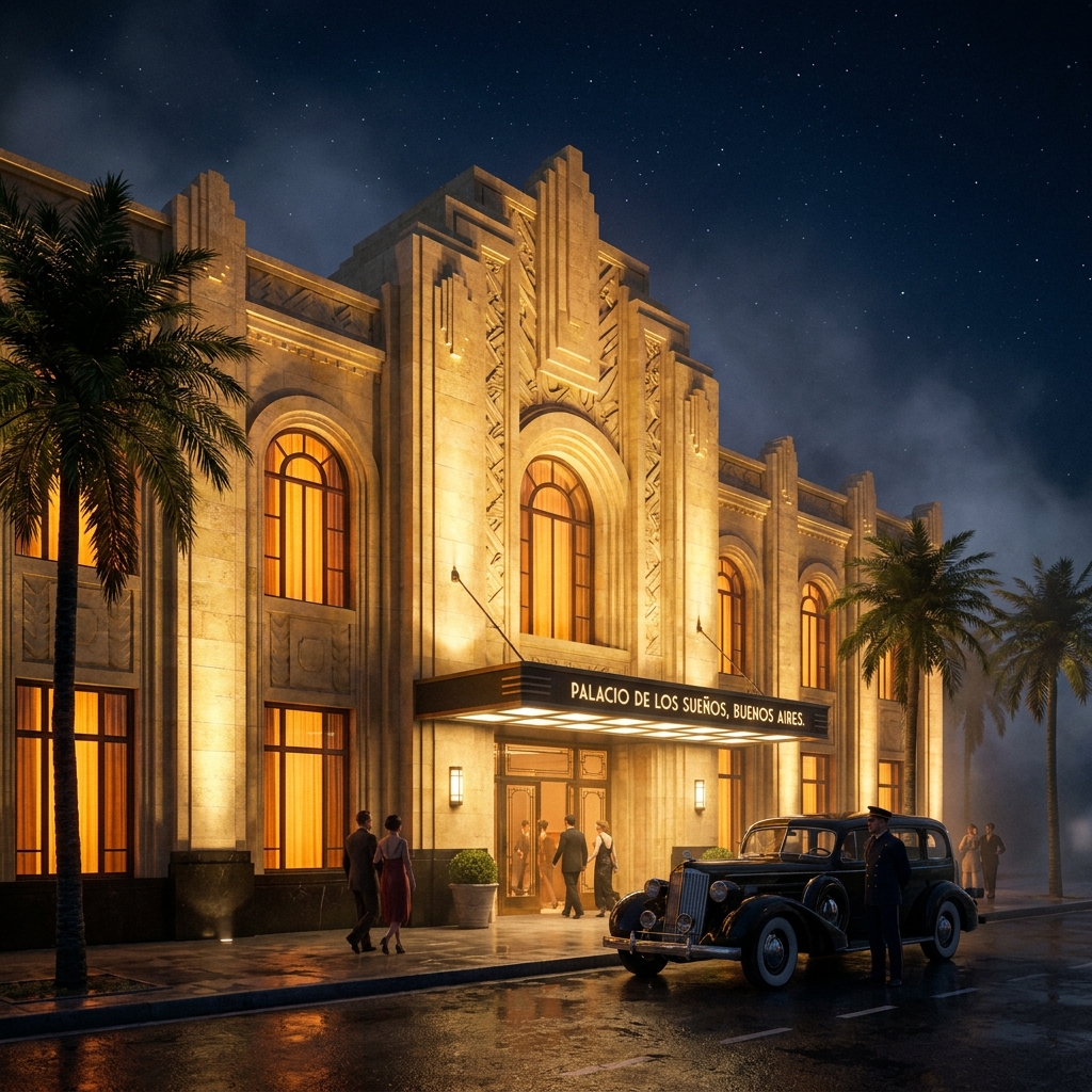 Grand Aurelia Resort — вид на готель вночі